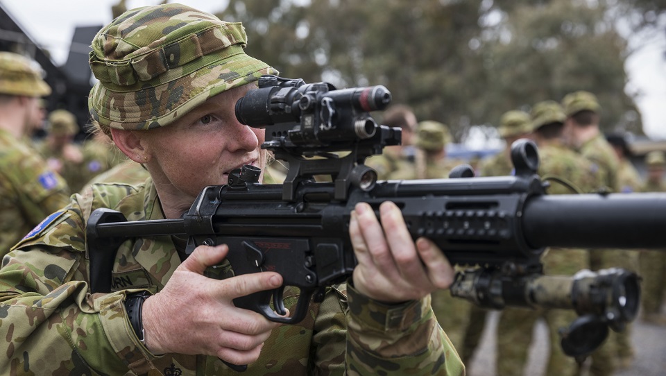 MP5 9mm Australian Army