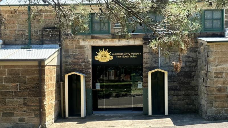 Australian Army Museum of New South Wales entrance