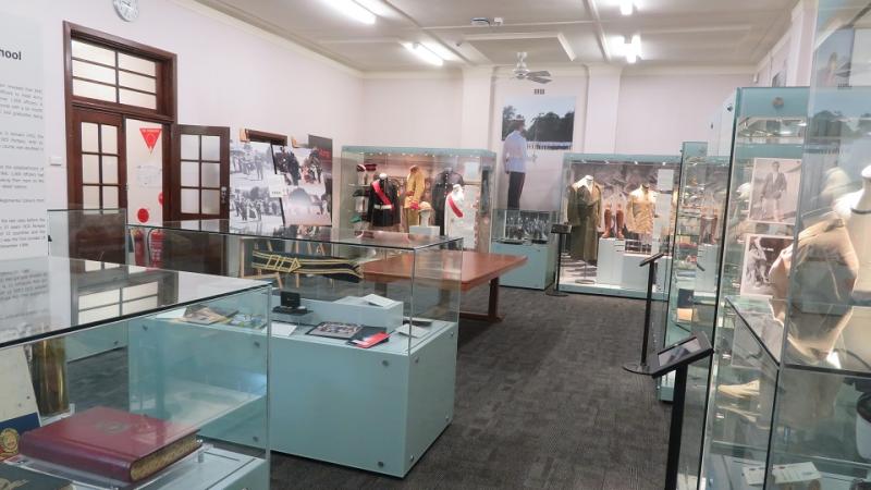 Army Museum Duntroon display area