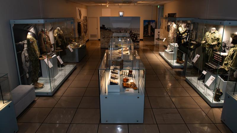 Australian Army Signals Museum Display